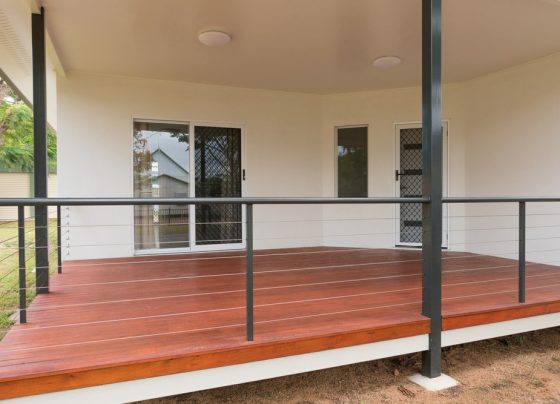 A New Timber Deck A New Timber Deck