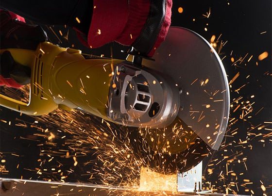 Close Up On Electric Saw — H&D Building Supplies in Heatherbrae, NSW