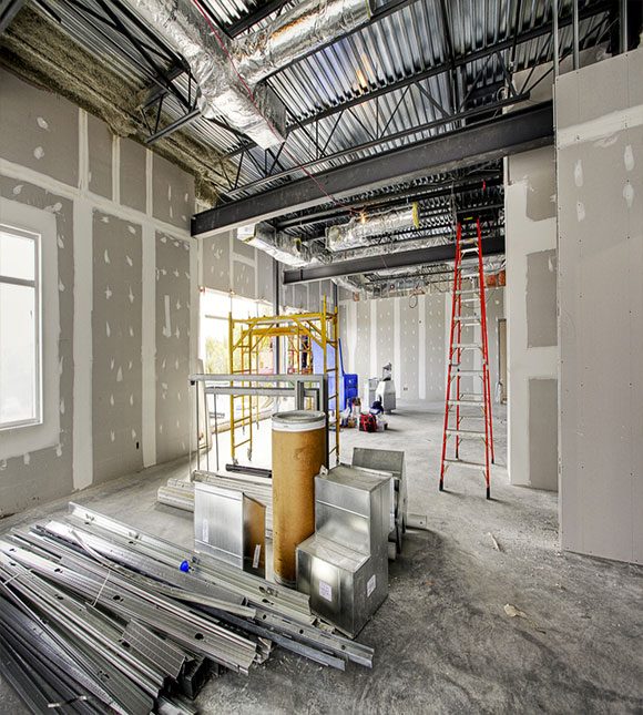 Interior Construction Site — H&D Building Supplies in Heatherbrae, NSW Interior Construction Site — H&D Building Supplies in Heatherbrae, NSW