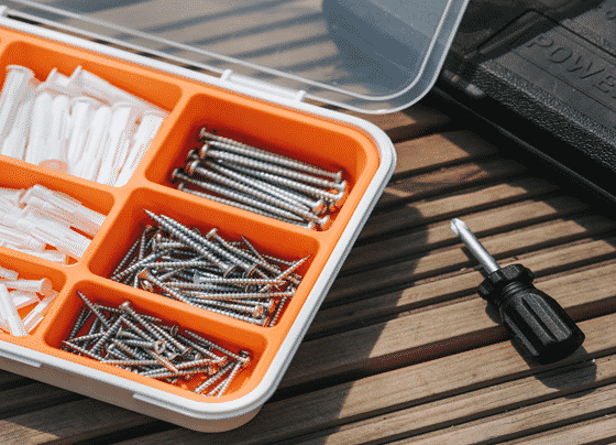 Screw Set With Various Screws And Dowels — H&D Building Supplies in Heatherbrae, NSW Screw Set With Various Screws And Dowels — H&D Building Supplies in Heatherbrae, NSW