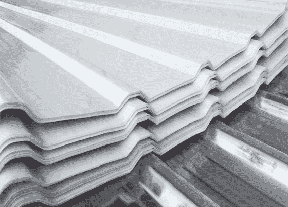 White And Clear PC Roof Tile Sheets — H&D Building Supplies in Heatherbrae, NSW