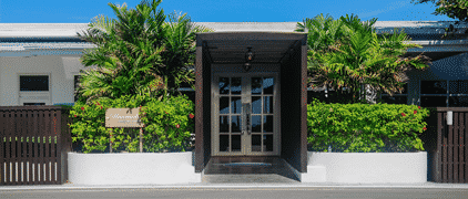 Restaurant Entrance — H&D Building Supplies in Heatherbrae, NSW