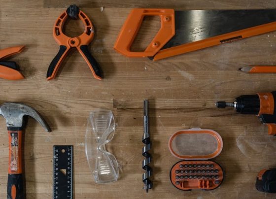 Tools on Top of A Workbench